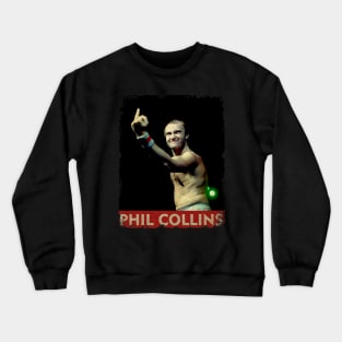 Phil Collins - NEW RETRO STYLE Crewneck Sweatshirt